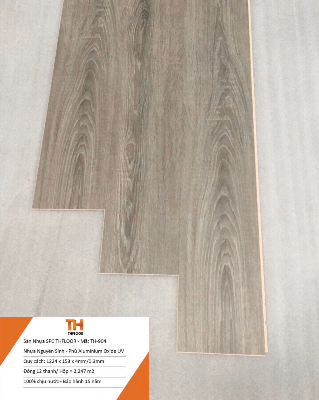 Sàn nhựa TH Floor 904 - #1 Sàn gỗ cao cấp Việt Nam